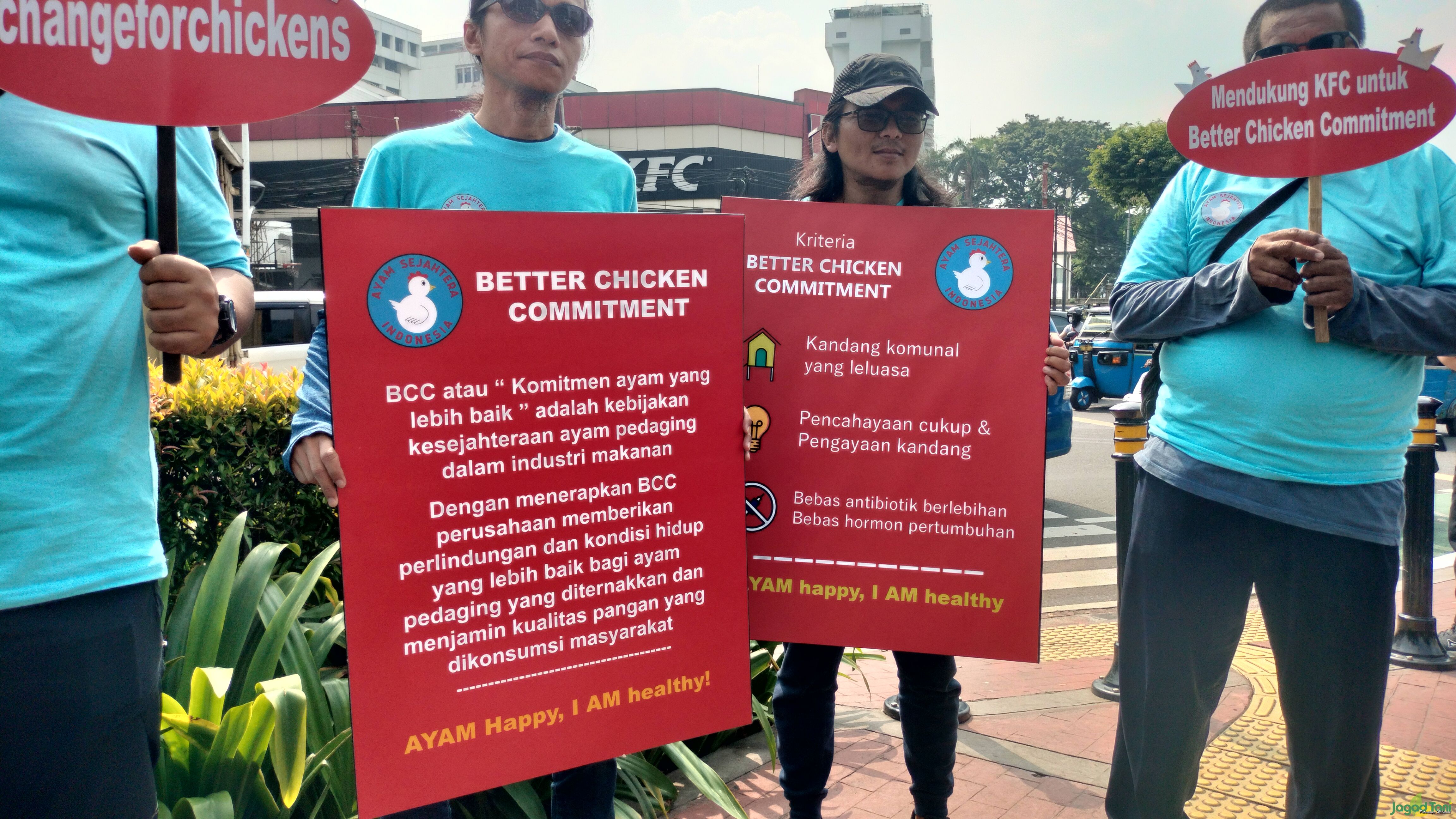 Aksi Simpatik Kesejahteraan Ayam Lebih Baik