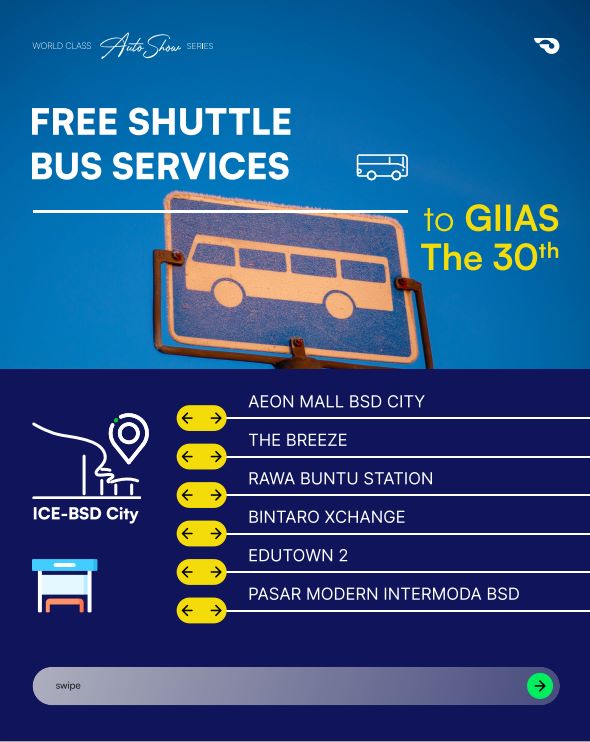 GIIAS 2023 Siapkan Kantong Parkir dan Shuttle Bus Gratis