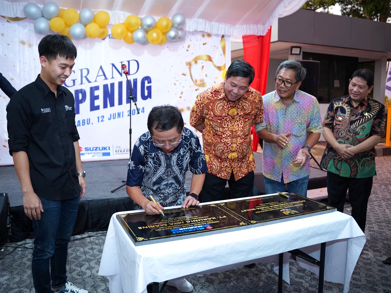 Peresmian Outlet Suzuki Marine Baru di Manado 