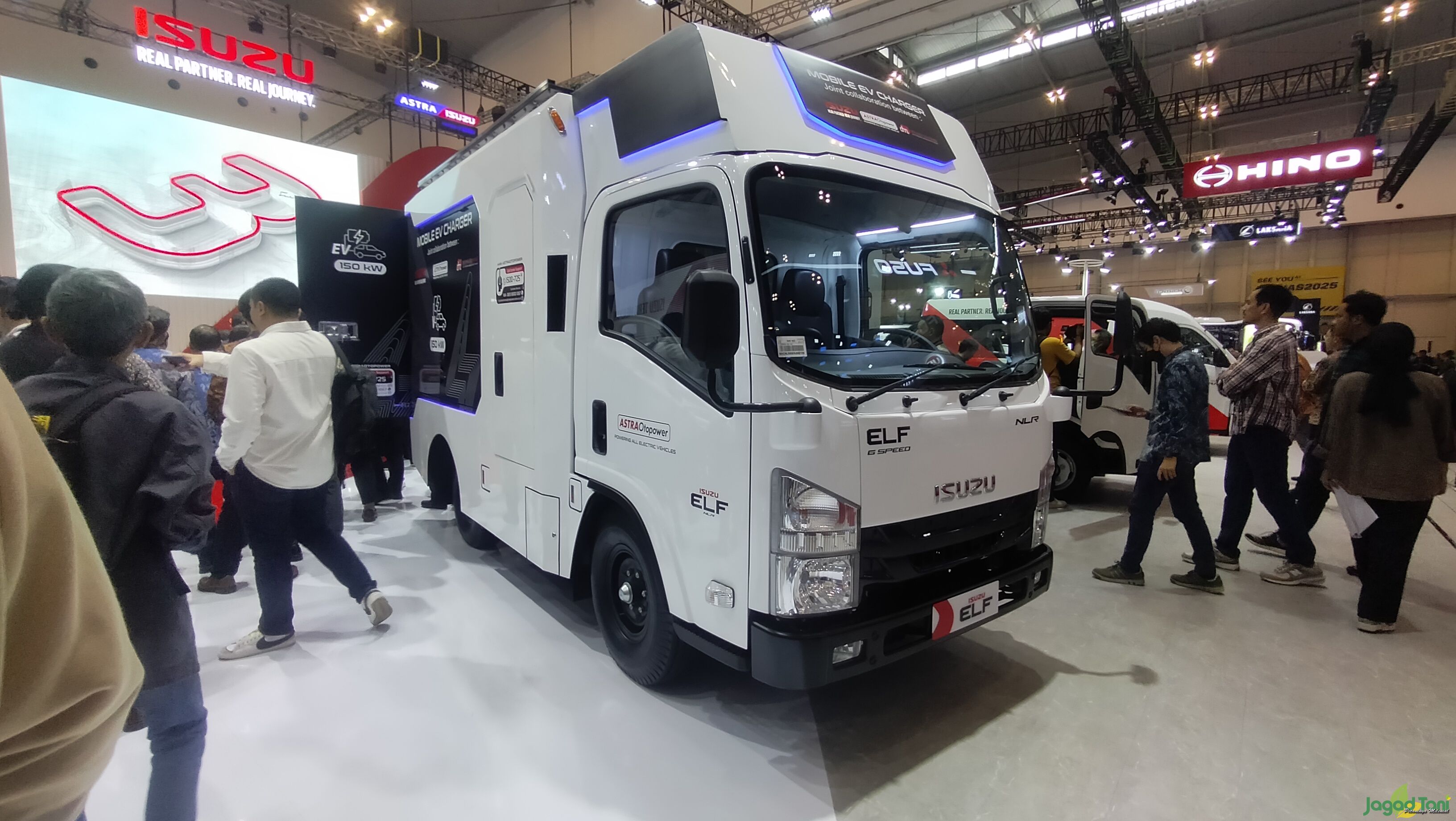 Isuzu ELF Mobile EV Charger Concept Astra Otopower