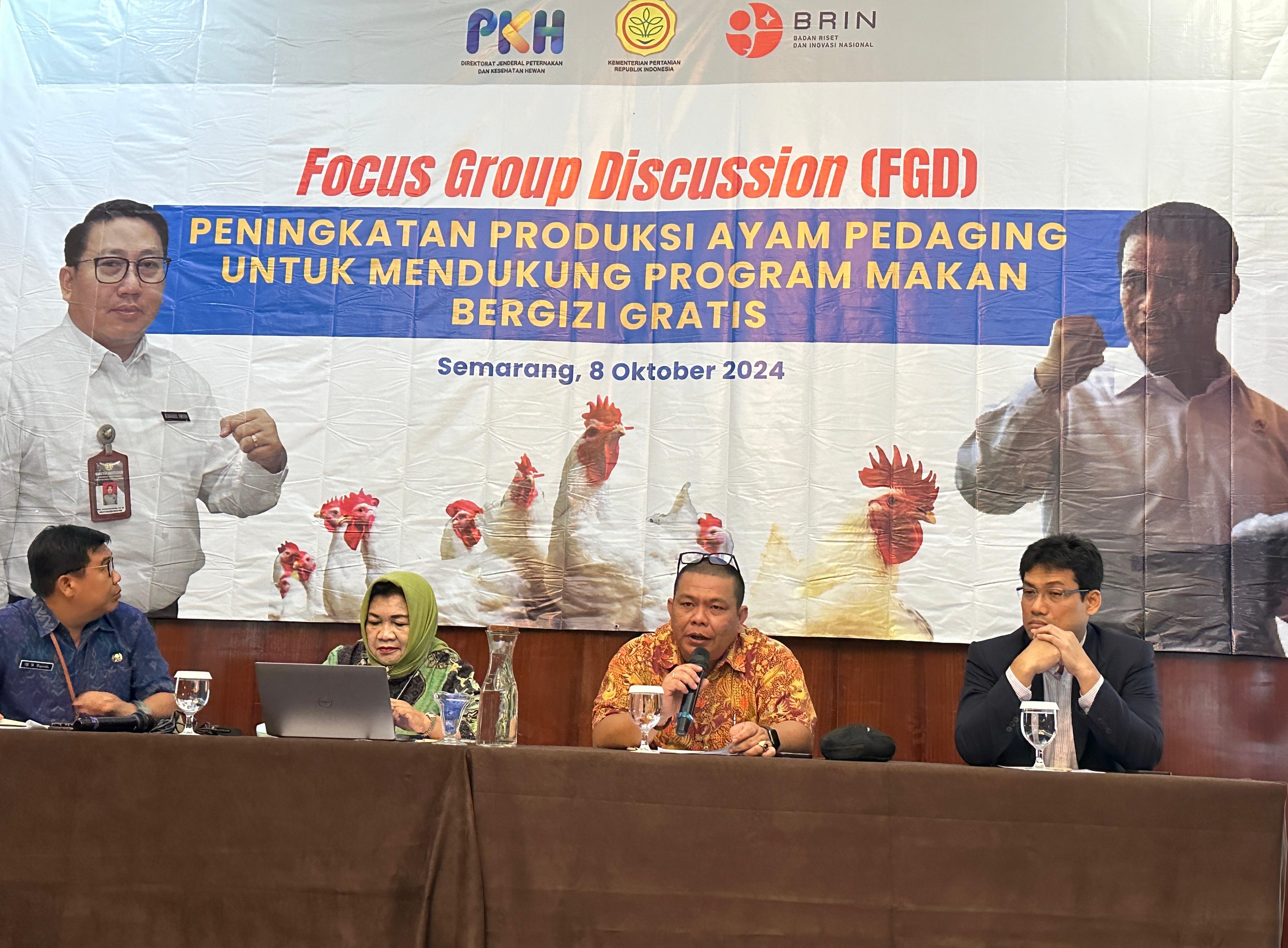 Industri Ayam Pedaging Siap Dukung Program Makan Bergizi